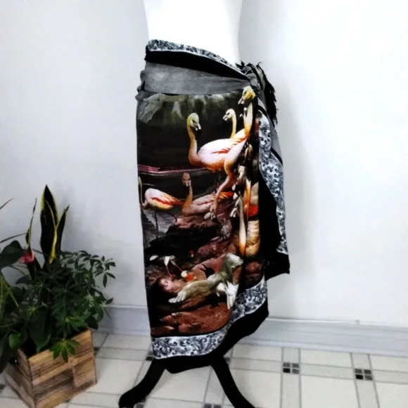 Vintage Fata Morgana ladies pareo/sarong, 64" x 43" - Picture 5 of 8